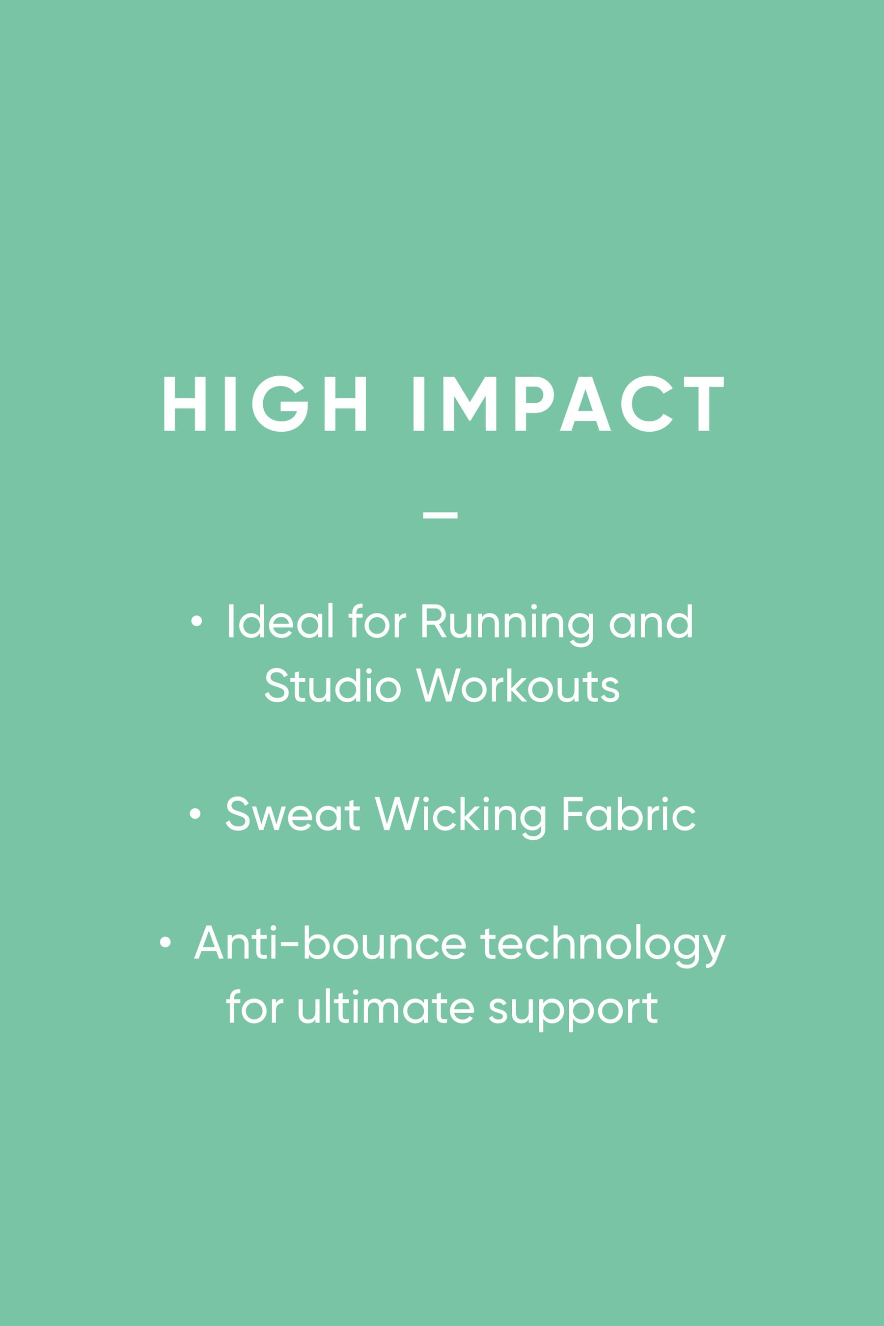 Next Active Sports High Impact Zip Front Bra