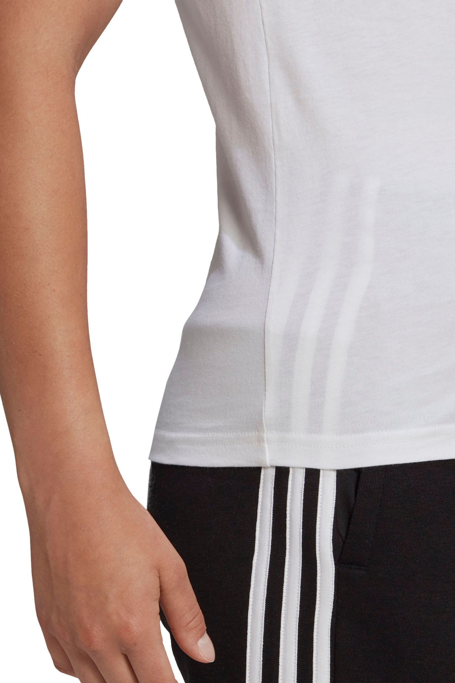 adidas 3 Stripe T-Shirt