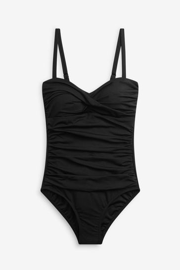 Bandeau Tummy Control Swimsuit Petite