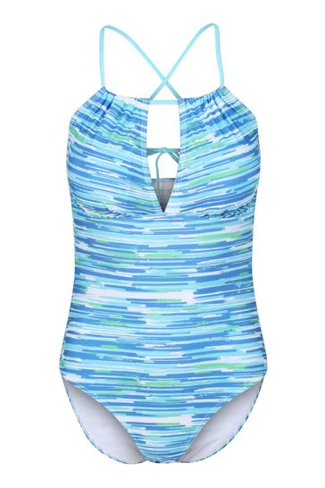 Regatta Blue Halliday Swimming Costume