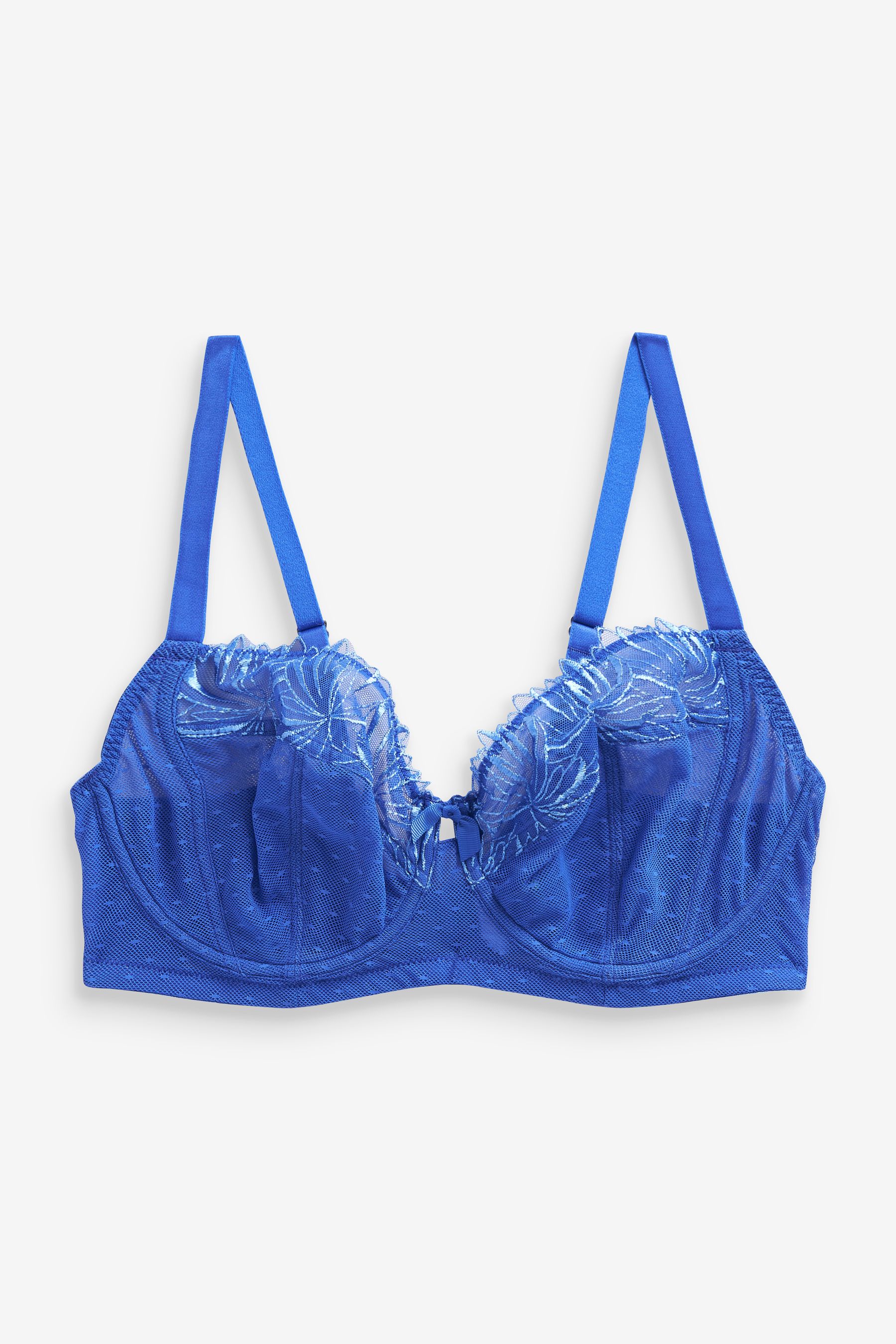 DD+ Non Pad Balcony Bras 2 Pack