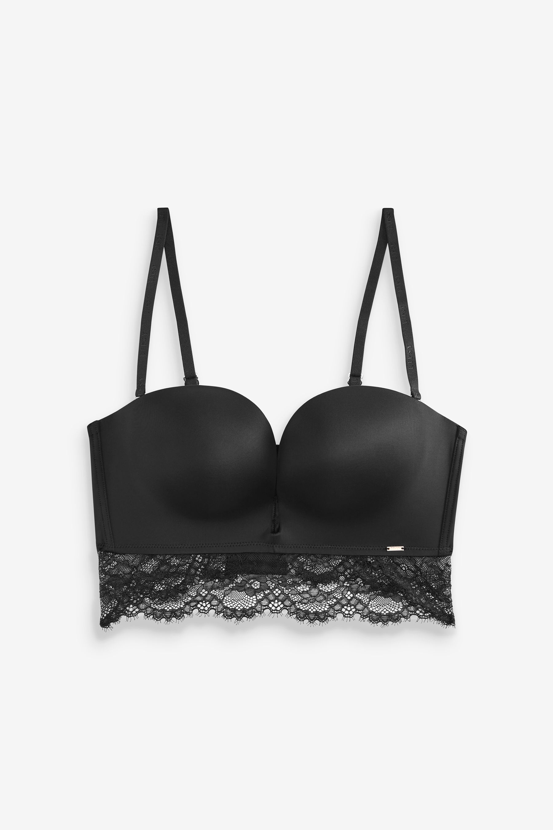 Lipsy Lace Plunge Strapless Bra