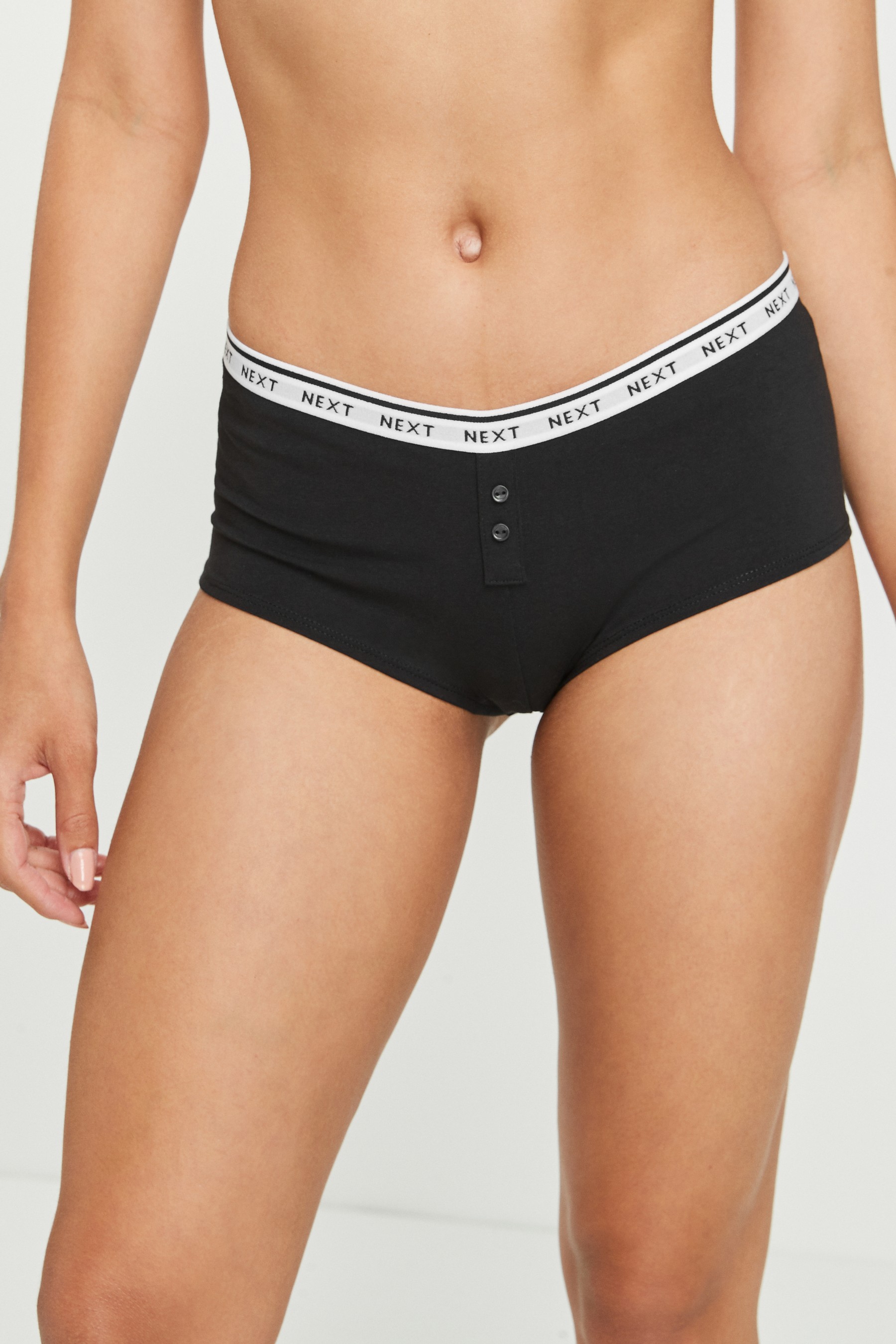 Logo Boy Short Knickers 3 Pack