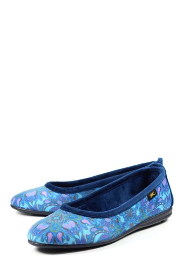 Lunar Blue Meribel Pump Slippers