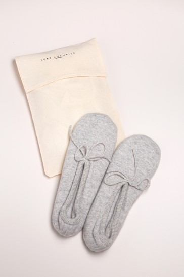 Pure Luxuries London Millom Cashmere & Merino Wool Slippers