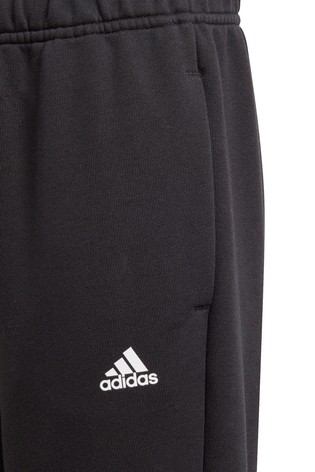 adidas Black 3 Stripe Tracksuits