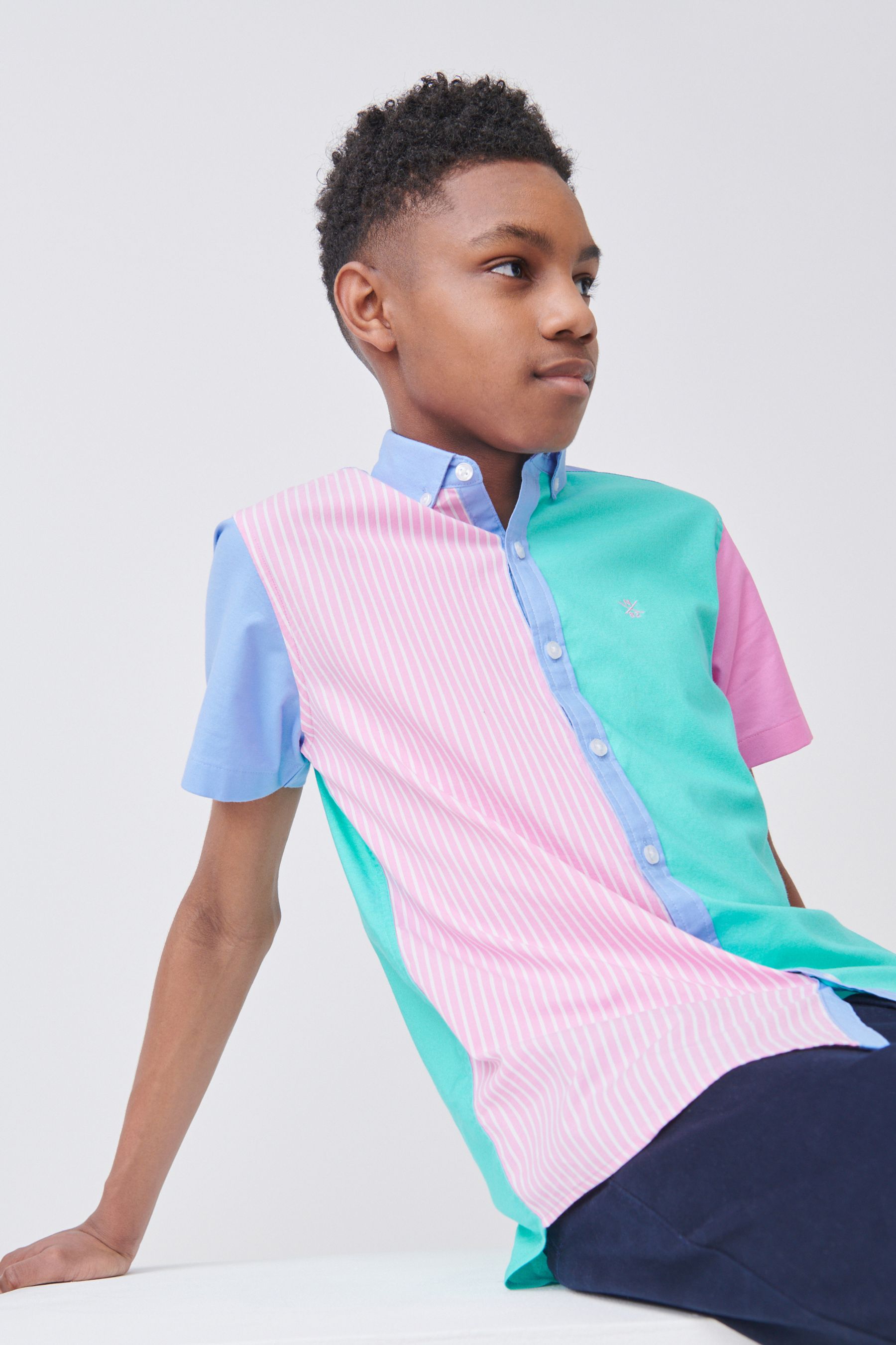 Oxford Shirt (3-16yrs) Short Sleeve