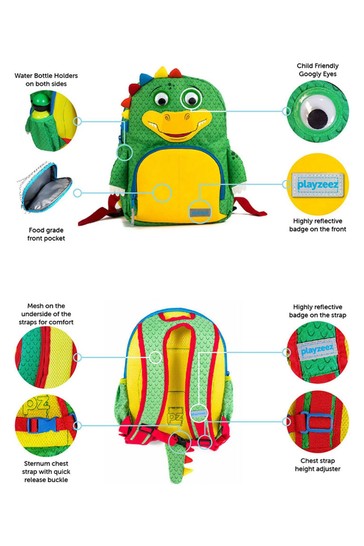 Playzeez Denzel the Dinosaur Backpack