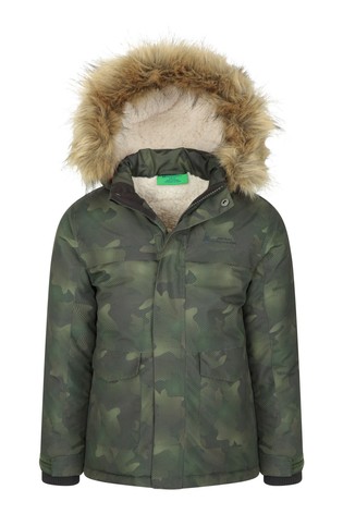 Mountain Warehouse Samuel Kids Water-Resistant Parka Jacket