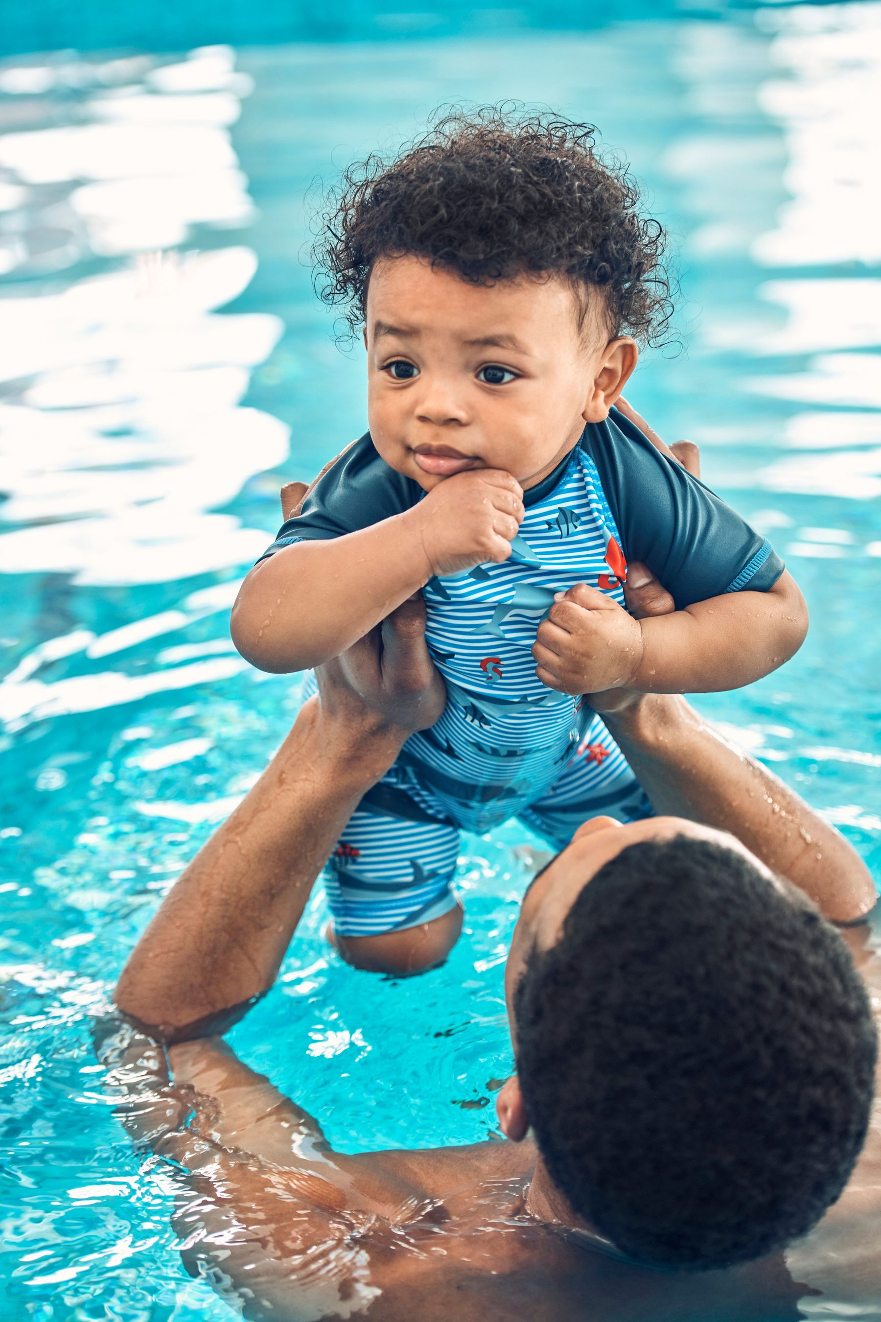 Sunsafe Swimsuit And Hat (3mths-7yrs)