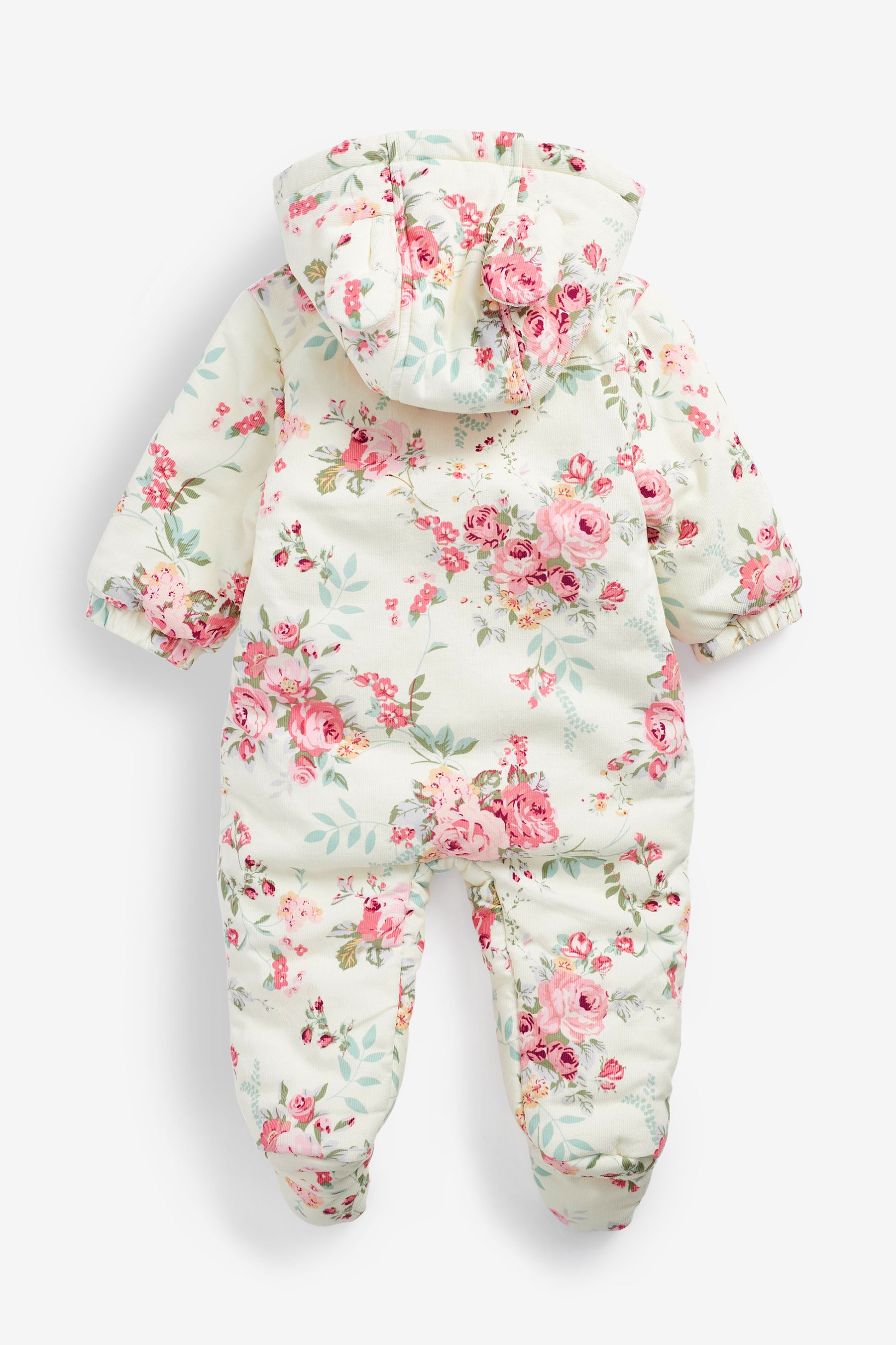 Floral Baby All-In-One Pramsuit (0mths-2yrs)