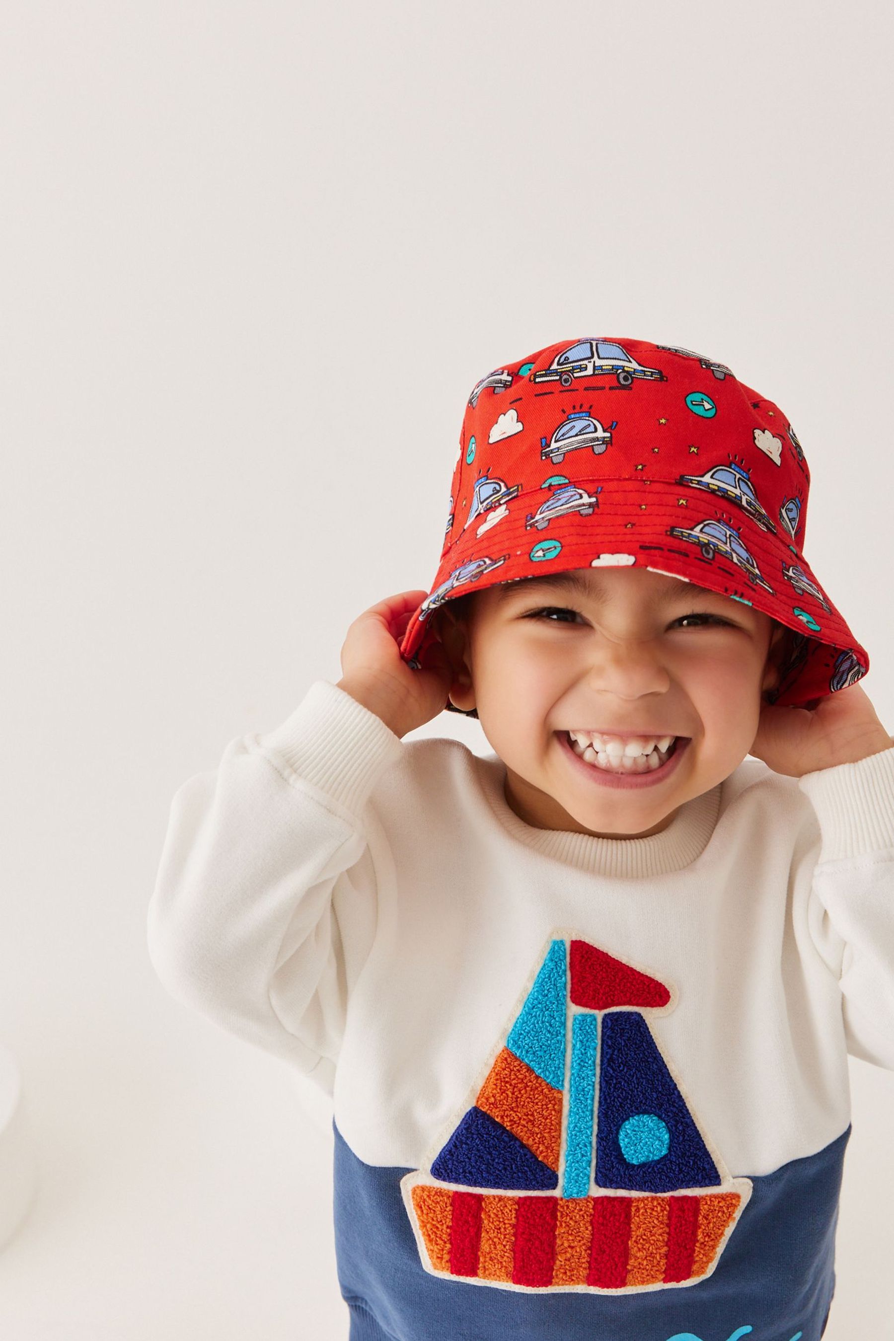 2 Pack Bucket Hats (3mths-10yrs)