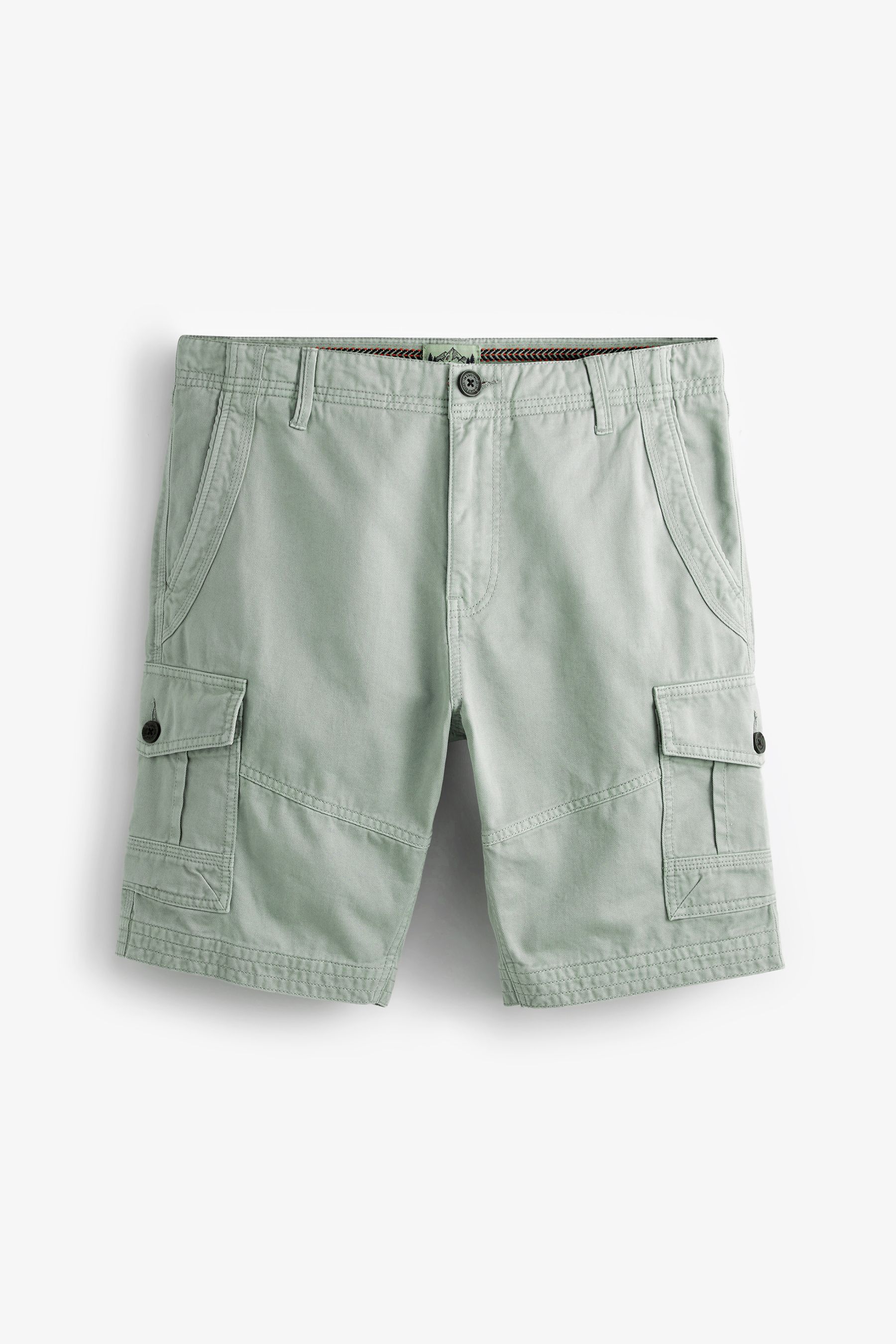 Premium Laundered Cargo Shorts Regular Length