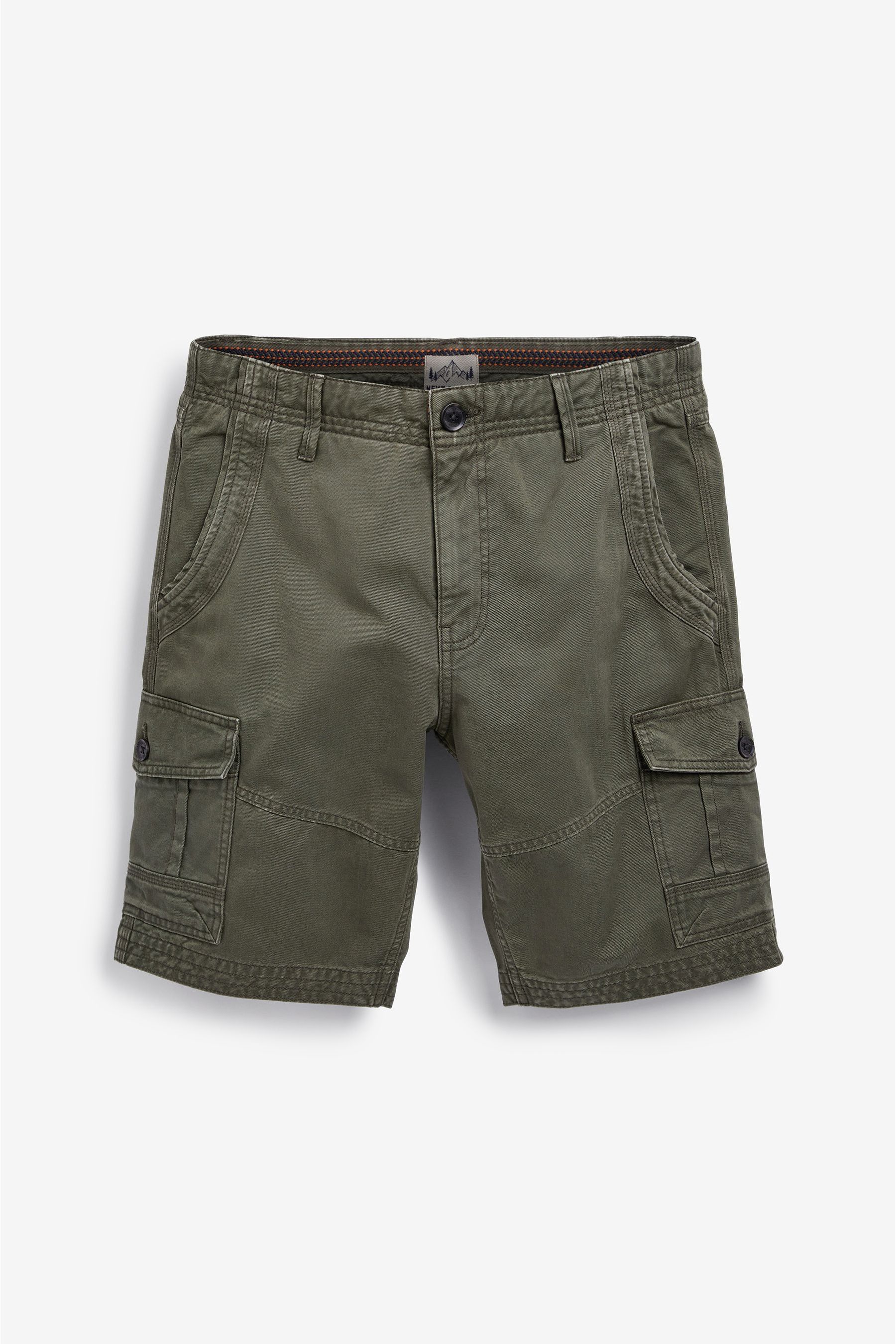 Premium Laundered Cargo Shorts Regular Length