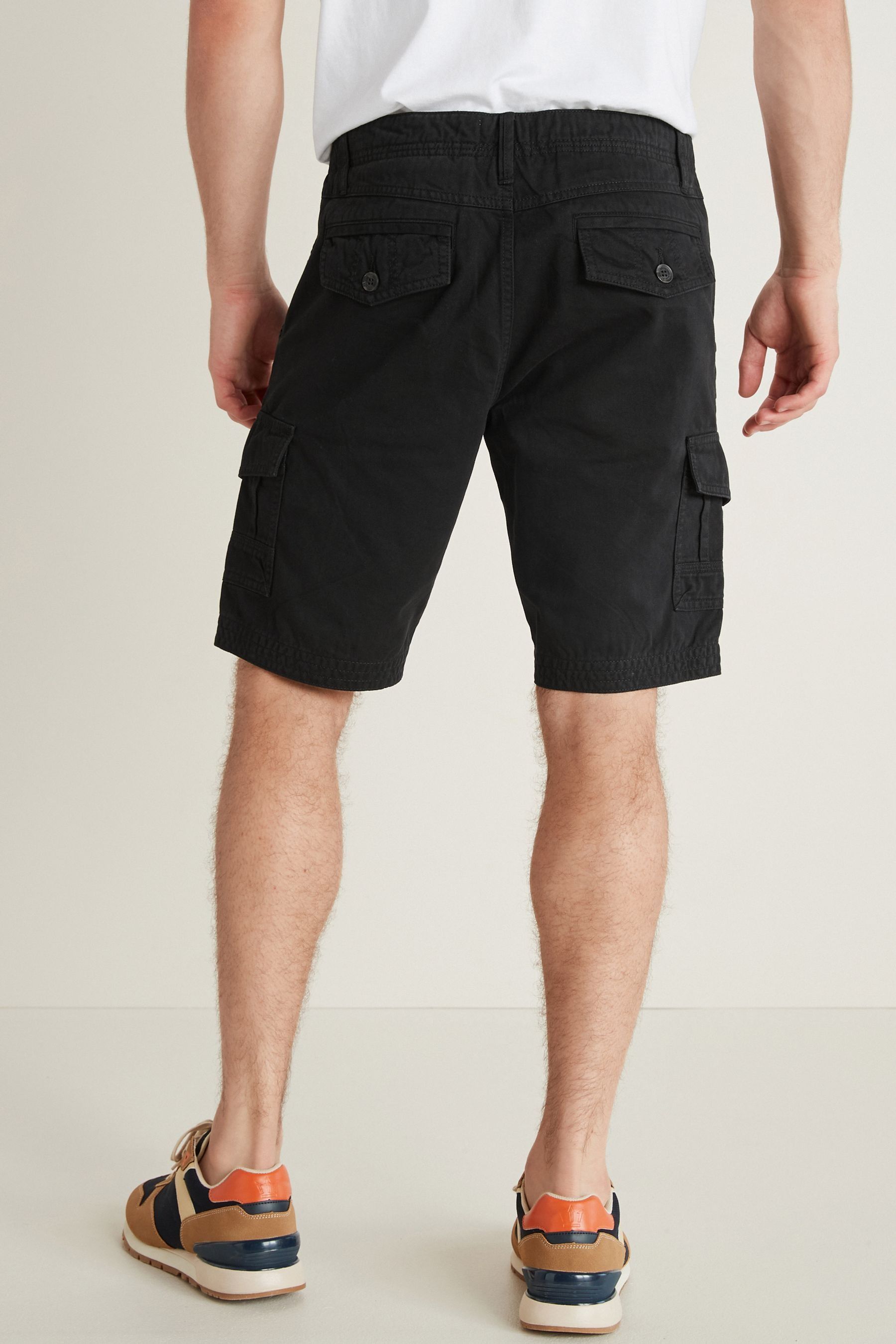 Premium Laundered Cargo Shorts Regular Length