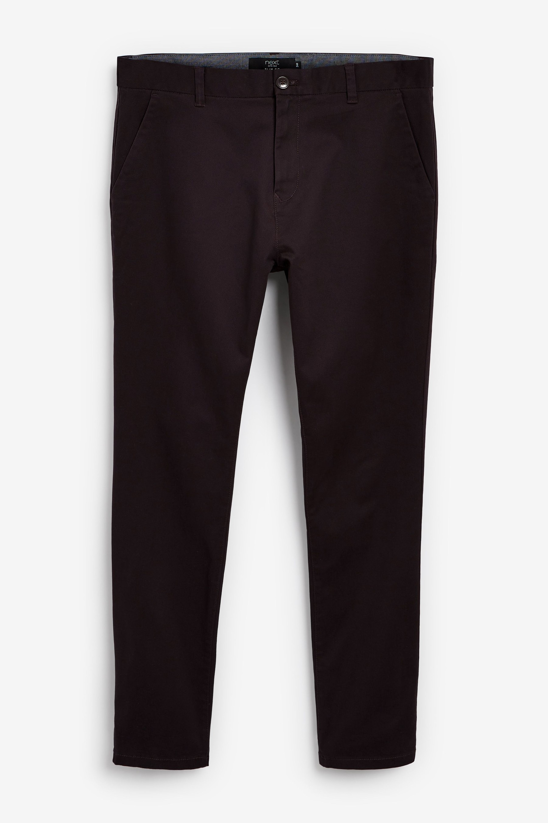 Stretch Chino Trousers Slim Fit