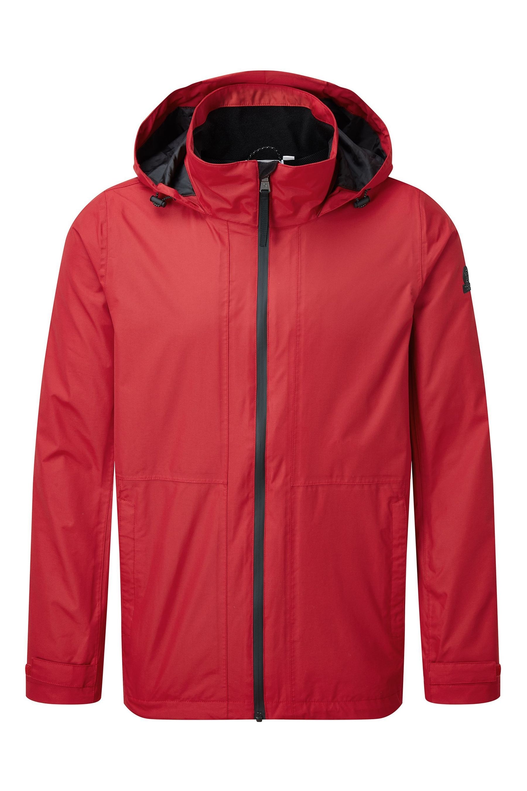 TOG24 Mens Red Gribton Waterproof Jacket