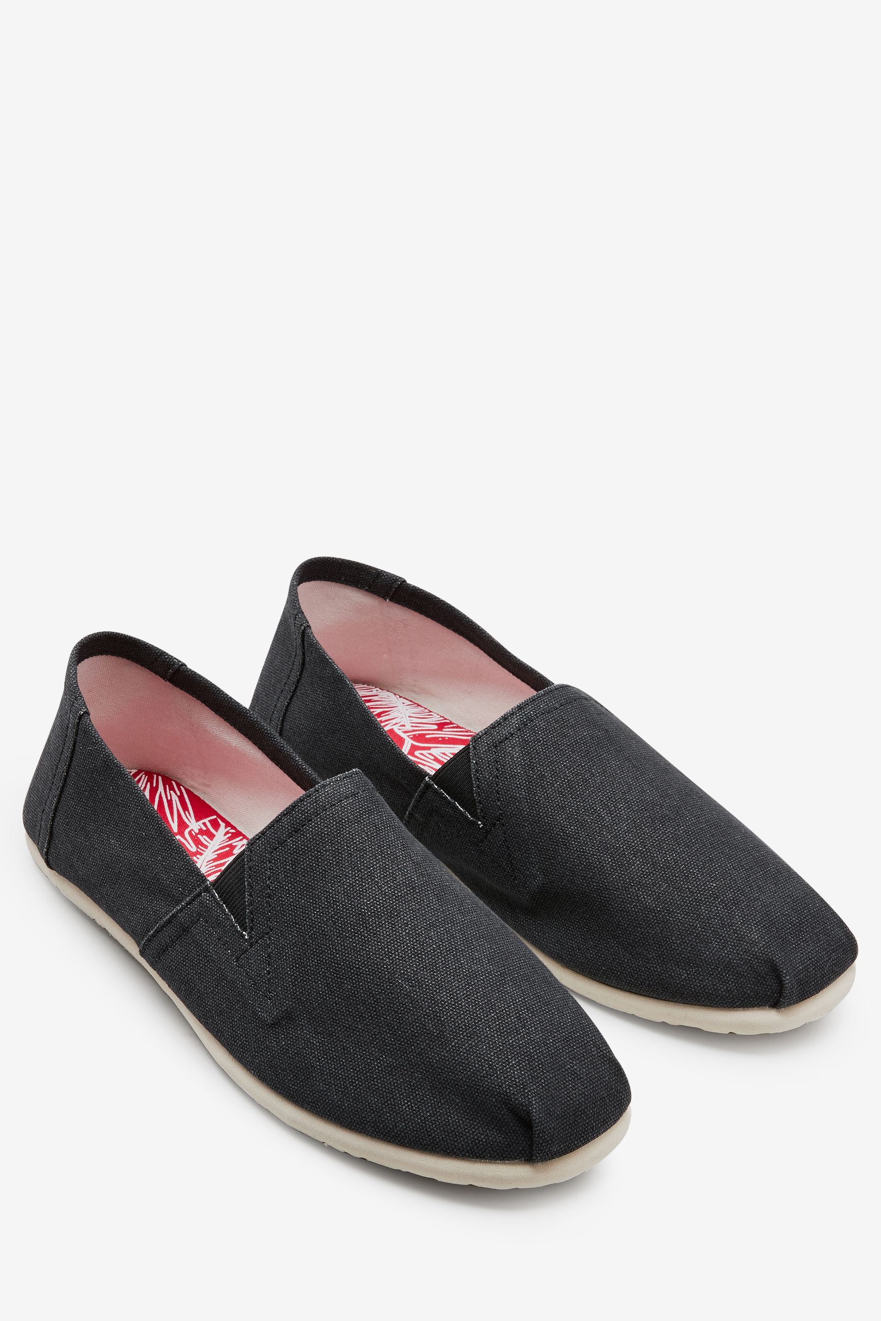 Canvas A-Line Slip-Ons