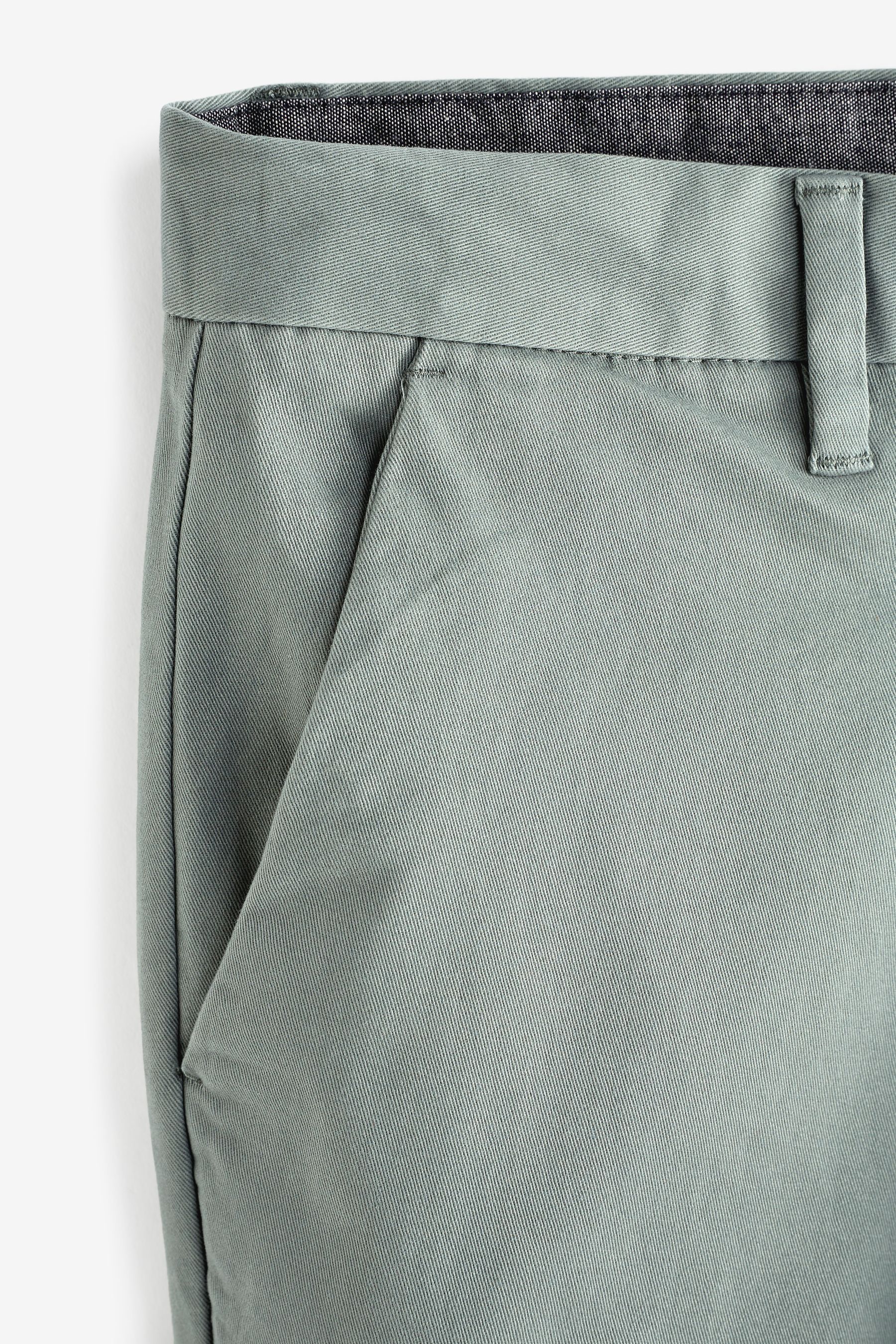 Stretch Chino Trousers Straight Fit