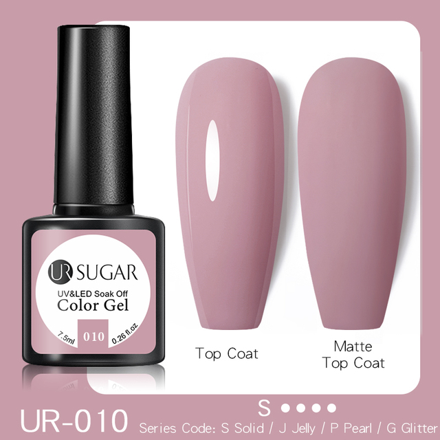 UR SUGAR 7.5 مللي الأزرق الأرجواني الظلام طلاء أظافر جيل ملون طويل الأمد الهجين ل قاعدة MatteTop معطف نقع قبالة UV LED مسمار الفن هلام