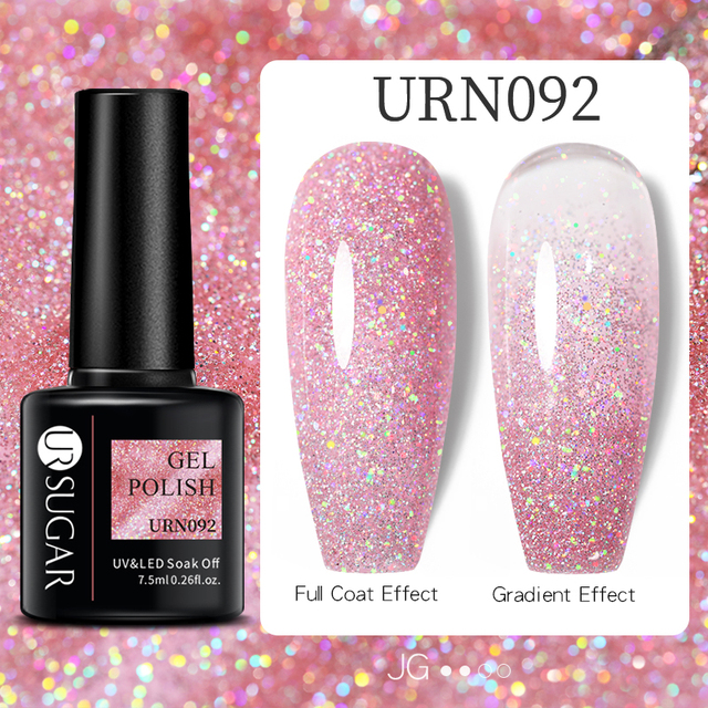 UR Sugar Milky White Gel Gel Polish 7.5ml Soak Off UV Gel Nail Polish Varnish Semi Permanent Nail Art UV LED Varnish