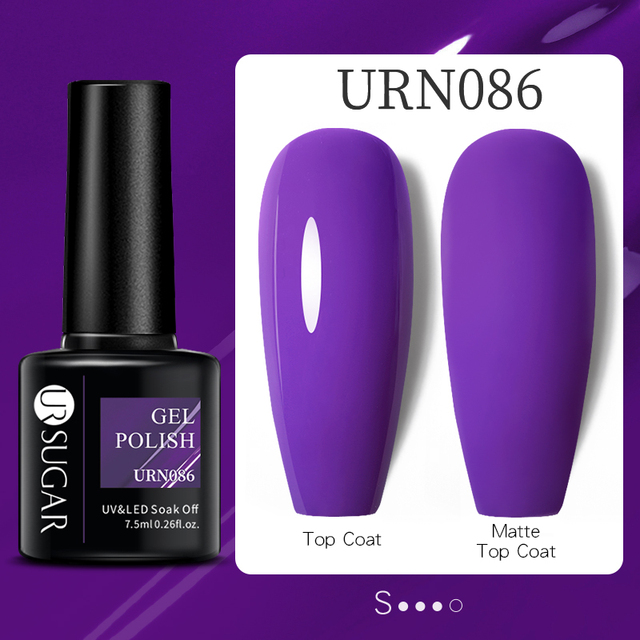 ur sugar 7.5ml luminous gel nail polish glow in the dark color semi permanent soak off uv varnish gel fluorescent nails art