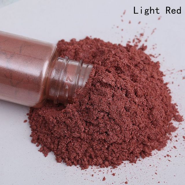 Colorful pearl mica pigment powder for nails glitter art, soap making epoxy resin eyeshadow lipstick car paint