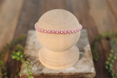 Pearl Headband Newborn Baby Twins Hairwear Newborn Photography Props Baby Photo Aeccess