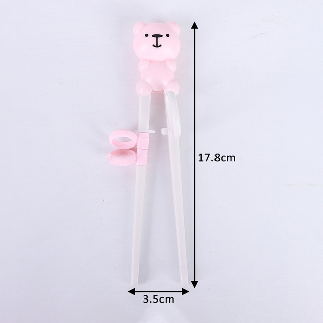 Cute Baby Learning Chopsticks Kids Cartoon Animal Chopsticks Beginner ABS Silicone Tableware Kids Chopsticks Kids Training Aid