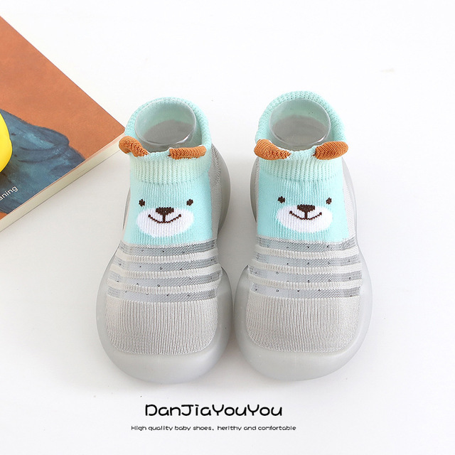 Children's Sock Shoes Summer Hollow Out Cartoon Anti-Skidding Baby Girl Outdoor Shoes Baby Boys Shoes First Walking Shoes 2022