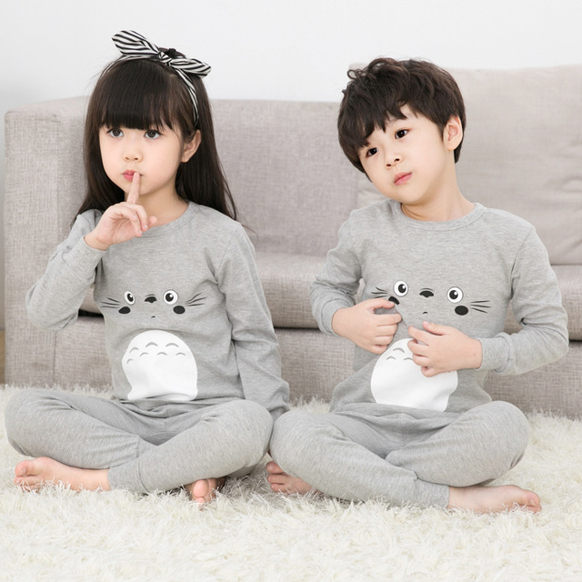 Boys Dinosaur Pajamas Children Sleepwear For 6 8 10 12 Years Kids Pajamas 100 Cotton Animal Cartoon Homewear Pajamas Suits