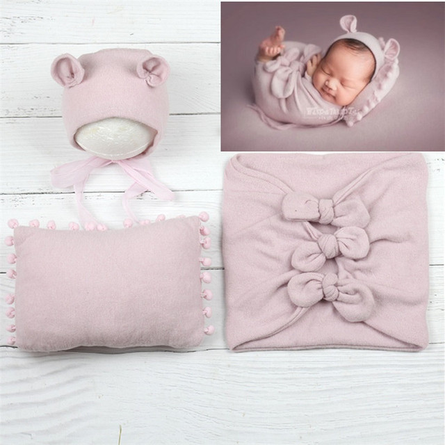 Baby Photography Props Newborn Photography Blanket Baby Photo Wrap Swaddling Photo Studio Shoot Accessories