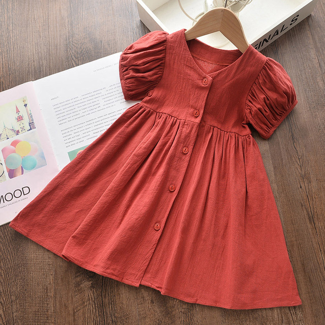 Keelorn Girls Dress Summer 2022 Kids Clothes Sleeveless Hollow Out Baby Princess Dresses For Baby Clothes Vestidos 2-7Y