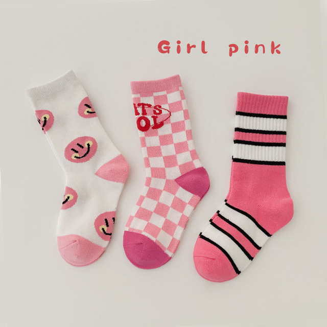 MILANCEL 2022 New Spring Kids Socks Cute Bear Girls Cotton Socks Casual Boys Socks Fashion Children Socks