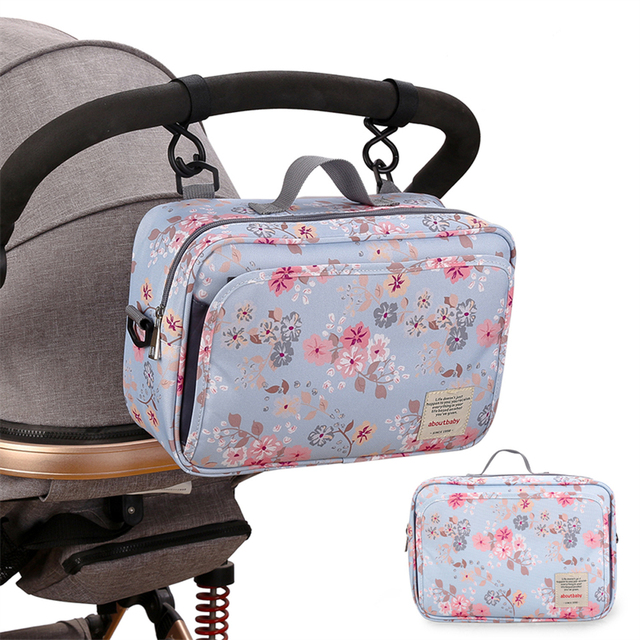 Diaper Bag Baby Stroller Bag Organizer Bag Multifunctional Nappy Nursing Mother Waterproof Polyester Baby Diaper Bag For Babies