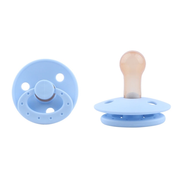 Silicone Soother Baby Pacifier Portable Newborn Soothie Nipple Nursing Teether