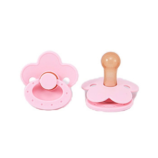 Baby Soft Silicone Pacifier Teether Soother Doll Nipple Newborn Infant Nursing Chew Oral Care Toys