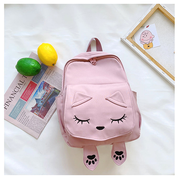 New Children's Backpack Cute Cartoon Cat Girl Backpack Pupil Kindergarten Kids Girls Boy Backpack Unisex Kid Game Bag Travel Bag