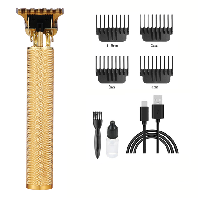 All-metal vintage T9 machine women's hair clipper hairdressing professional haircut machine 0mm nose and ear trimmer finish man