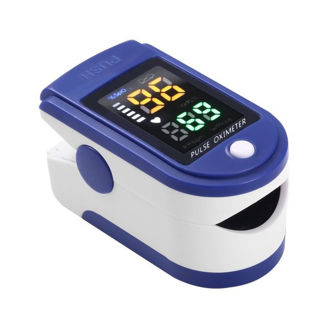 SMH-01 Durable Portable Finger Pulse Oximeter Sports Finger Clip LED Screen Heart Rate Monitor Blood Oxygen Saturation Meter