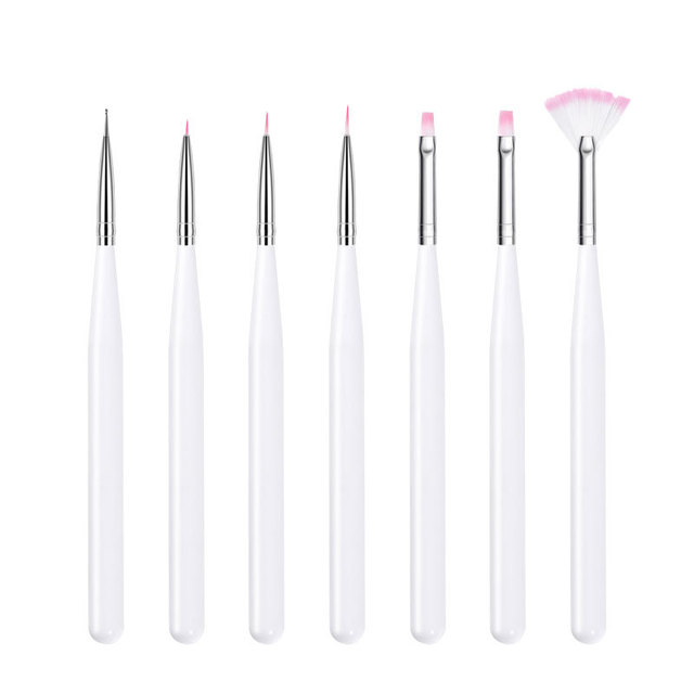 7/15pcs nail brush pen 12 different sizes nail glue phototherapy pen suitable for professional salon or home use gel nail brush