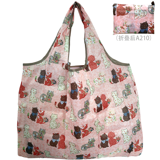 Reusable Foldable High Quality Shopping Bag Large Size Tote Bag Eco Bag Waterproof T-shirt Bag Shopkeeper Bags Eco Tote Bags