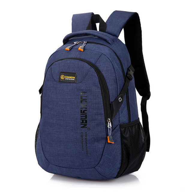 2021 New Fashion Men's Backpack Male Bag Polyester Laptop Backpack Computer Bags High School Student College Students Male Bag