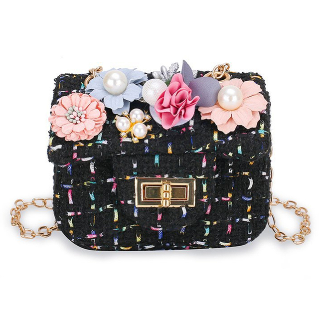 Fashion Cute Girl Shoulder Messenger Bag Children Crossbody Chain Handbag Kid Girl Bags Princess Cross Body Bags Purse