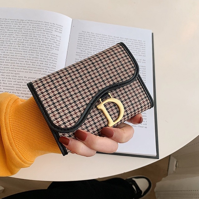 Small Wallets Fashion Brand Leather Wallet Women Ladies Card Bag For Women Clutch Women Female Purse Money Clip Purse Card Holder