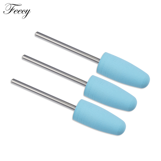 Rubber Silicone Milling Cutter for Manicure Stones Nail Drill Bit Machine Manicure Accessories Nail Buffer Polisher Grinder Tool