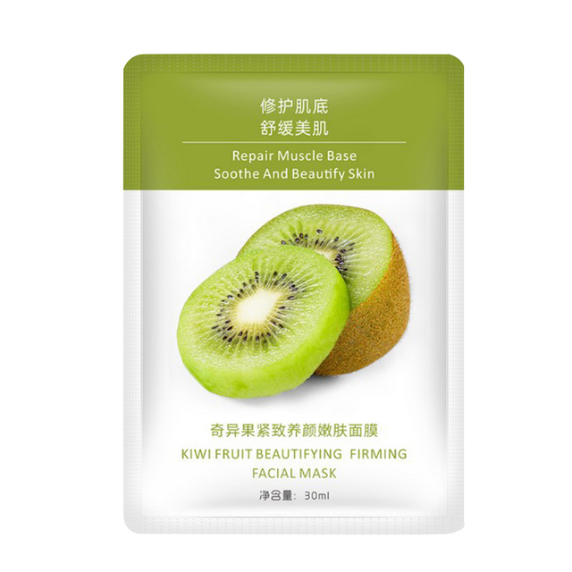 30ml Fruit Plant Face Mask Shrink Pores Brightening Moisturizing Anti-aging Sheet Masks Moisturizing Face Skin Care