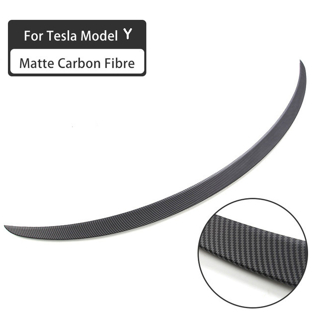 New 2022 model y/model 3 spoiler carbon fiber performance rear spoiler carbon fiber car body styling