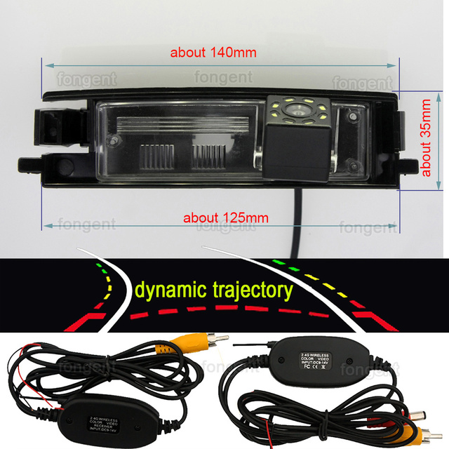 170 Degree AHD 1920x1080P Auto Special Rear View Back Up Camera For Toyota RAV4 RAV-4 2012 2011 2010 2009 2008 2007 2006 Car