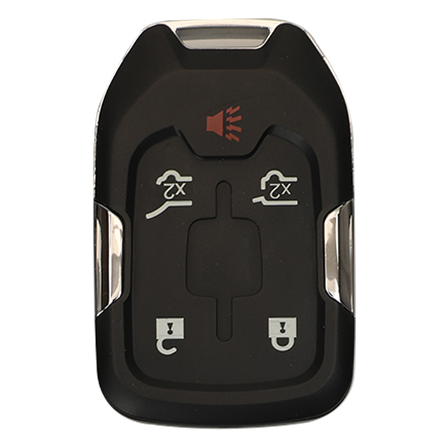 jingyuqin Smart Keyless Fob Shell For Chevrolet Tahoe Silverado Suburban Tahoe GMC Sierra Acadia Terrain Yukon Remote Key Case